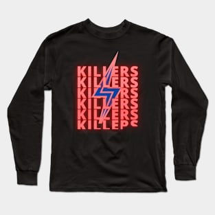 The Killers | design text lights up Long Sleeve T-Shirt